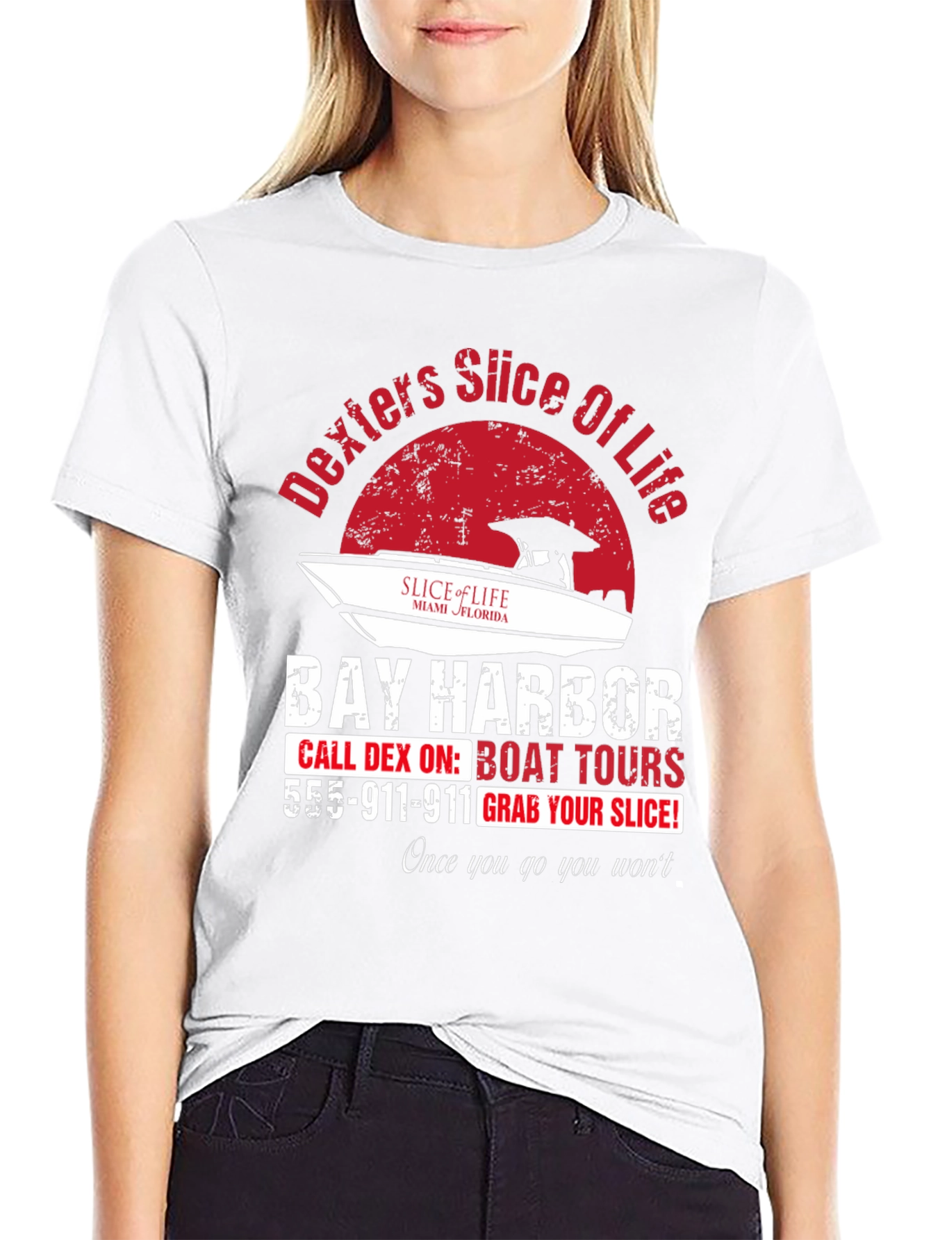 Dexters Slice of Life Boat Tours T-Shirt