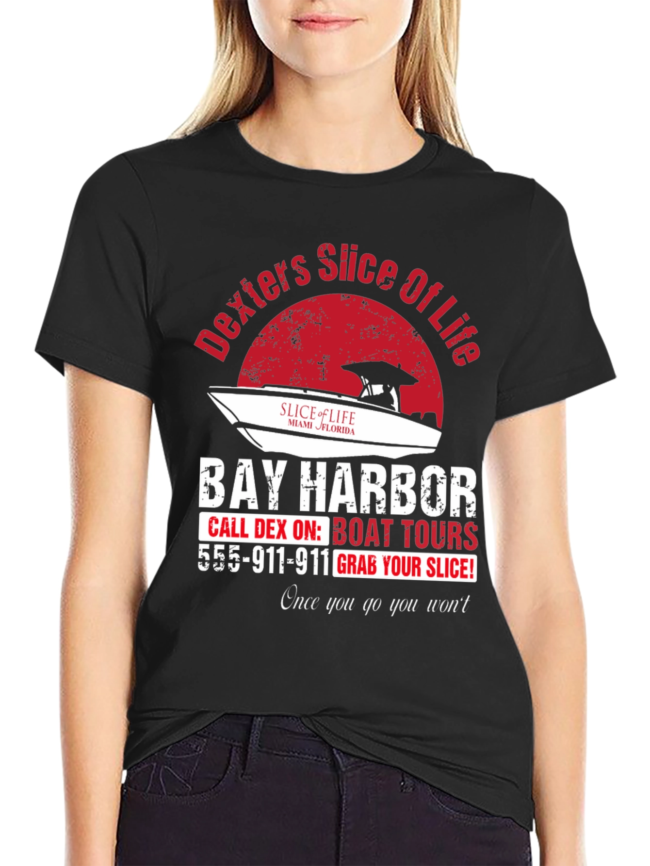 Dexters Slice of Life Boat Tours T-Shirt