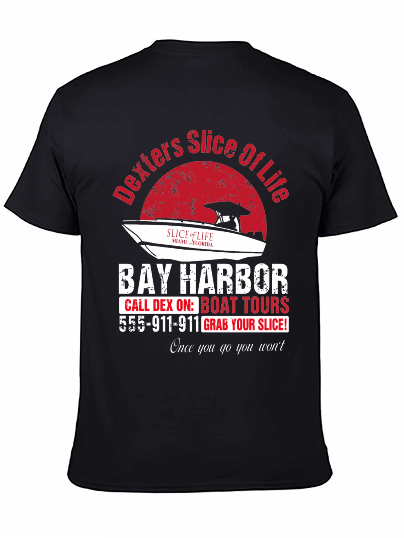 Dexters Slice of Life Boat Tours T-Shirt