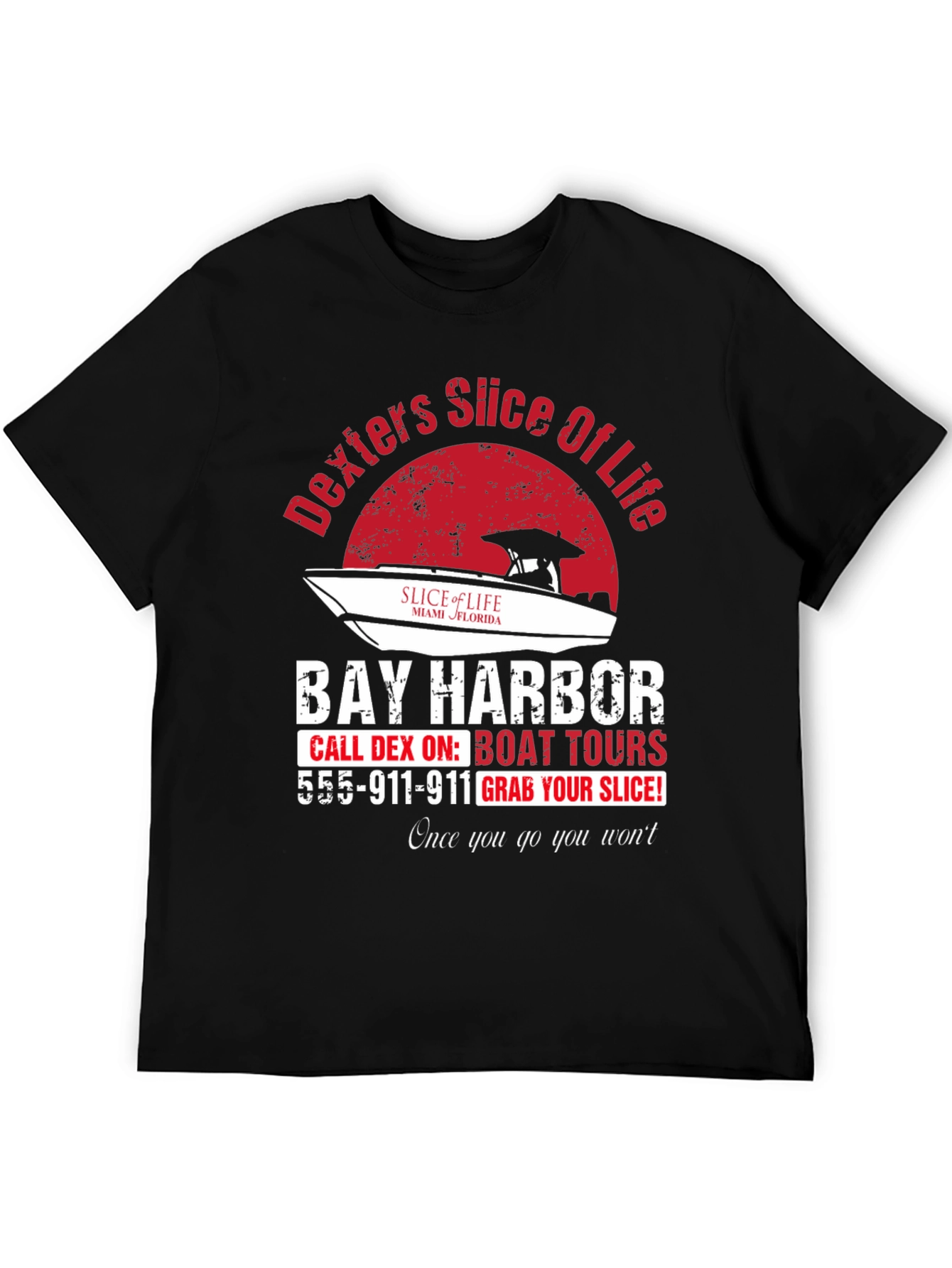 Dexters Slice of Life Boat Tours T-Shirt