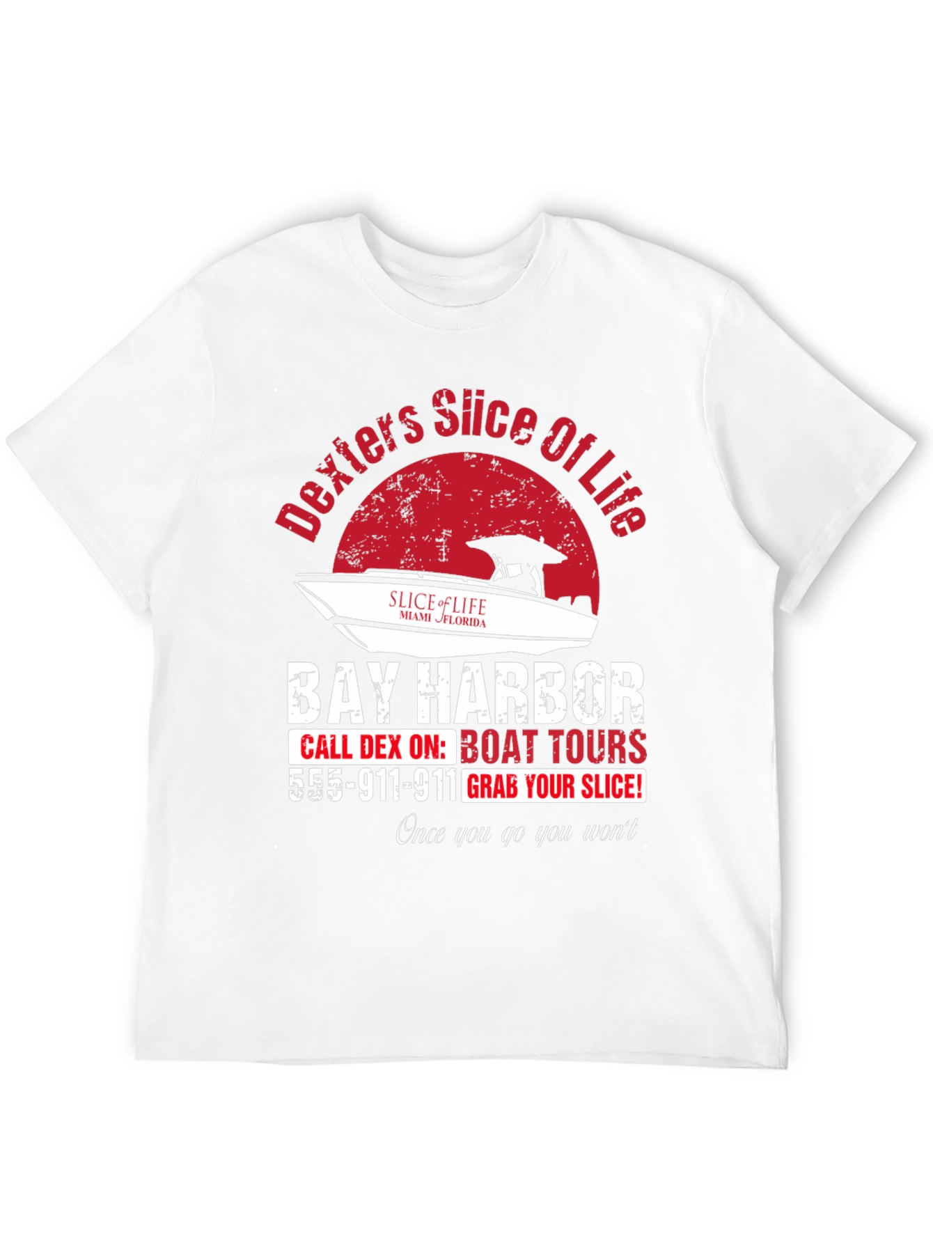 Dexters Slice of Life Boat Tours T-Shirt