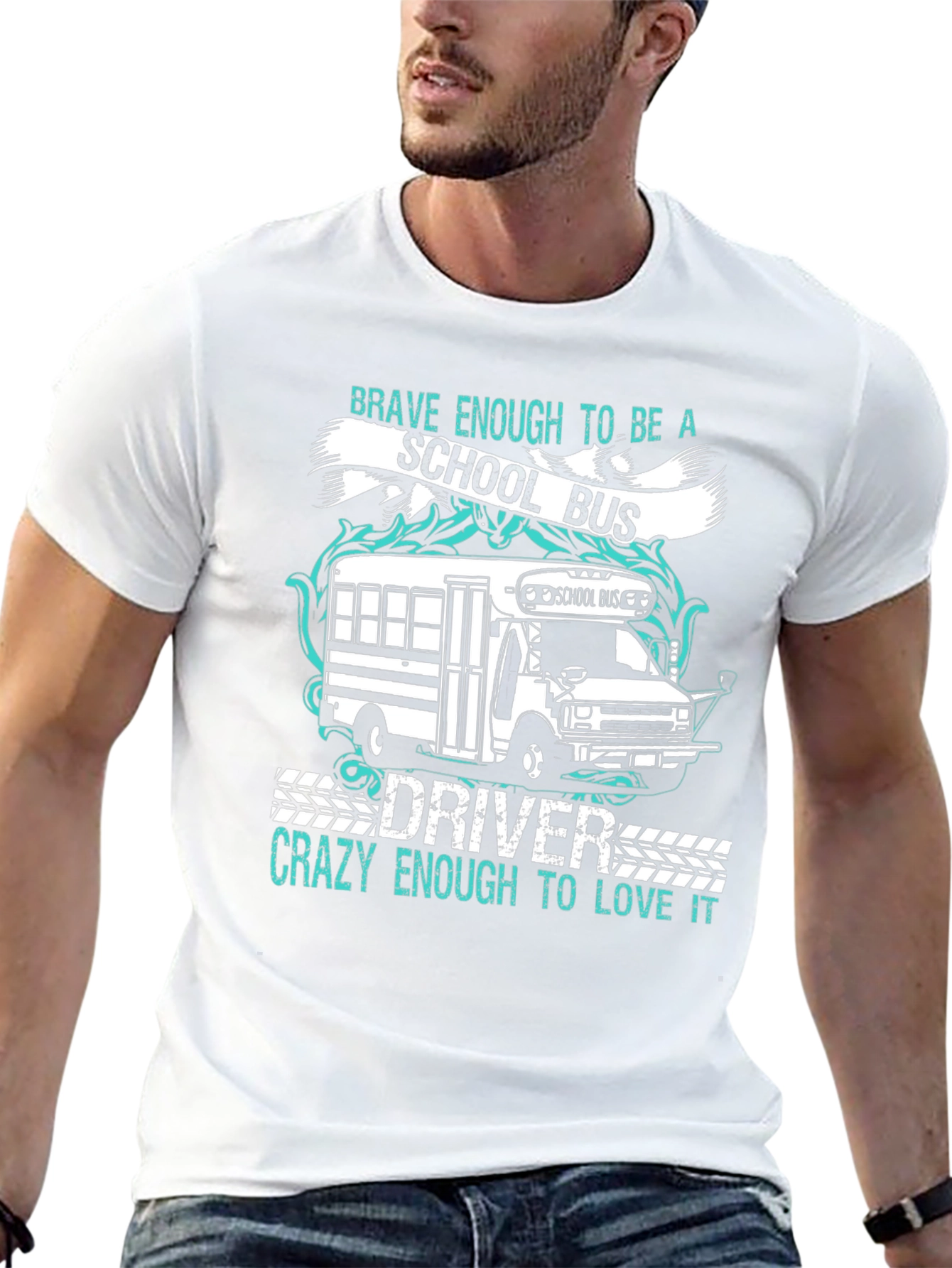 School Bus Driver Graphic T-Shirt
