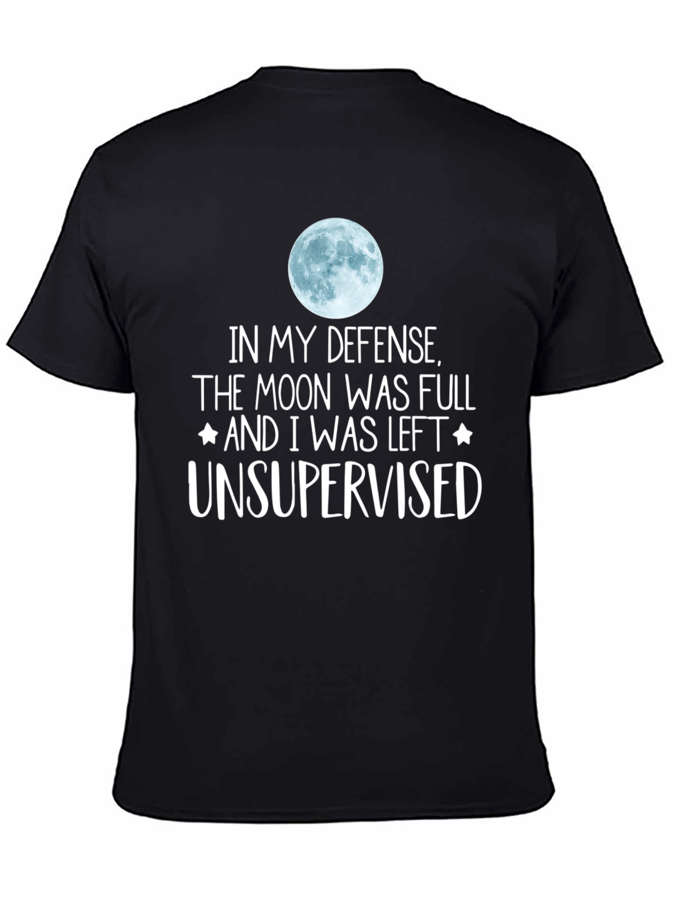 Moon Was Full Mens T-Shirt