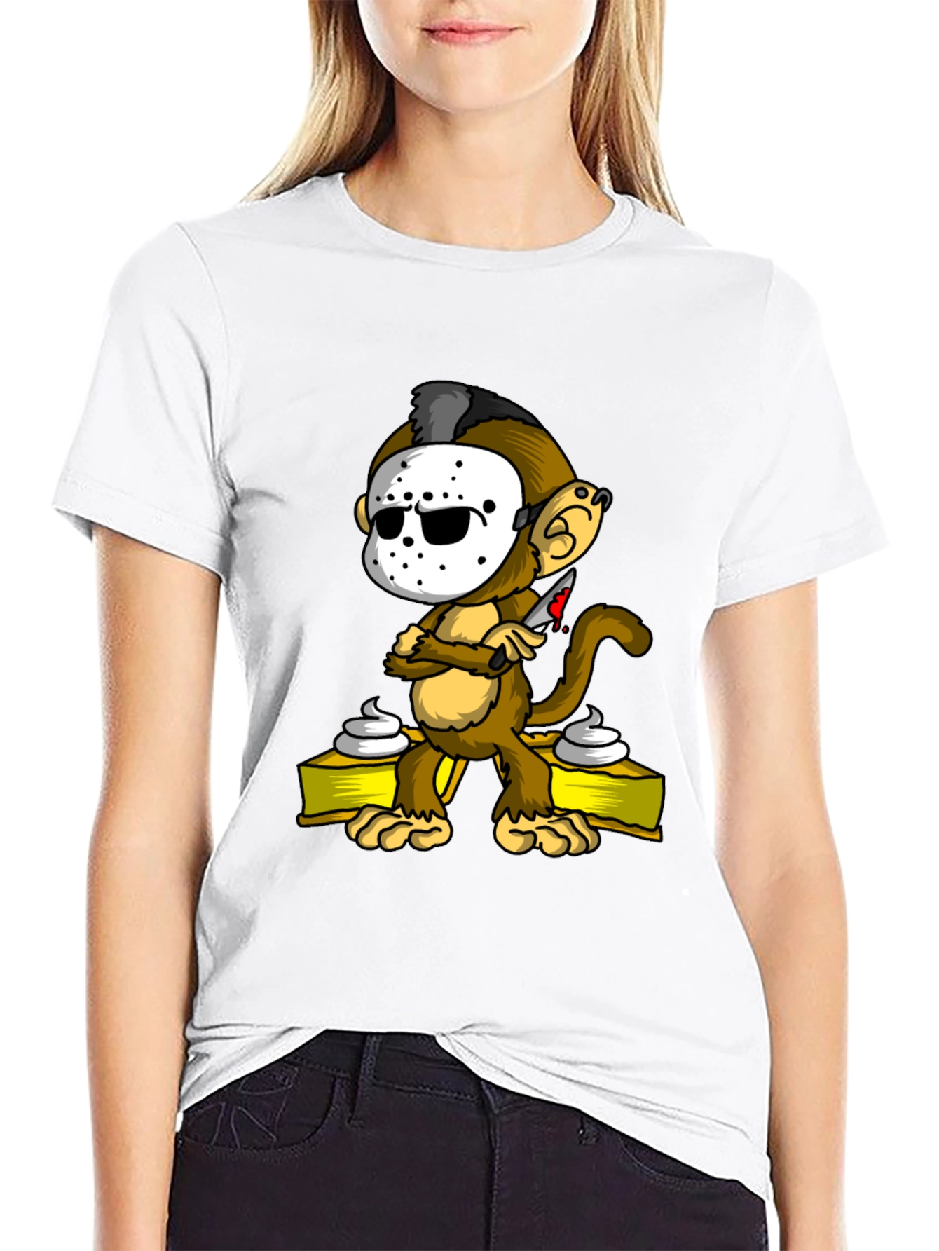 Monkey Jason Friday the 13th T-Shirt