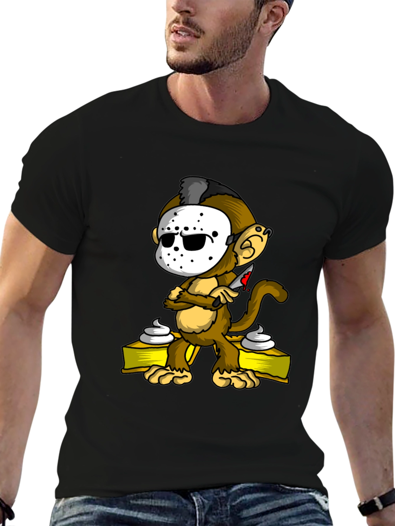 Monkey Jason Friday the 13th T-Shirt