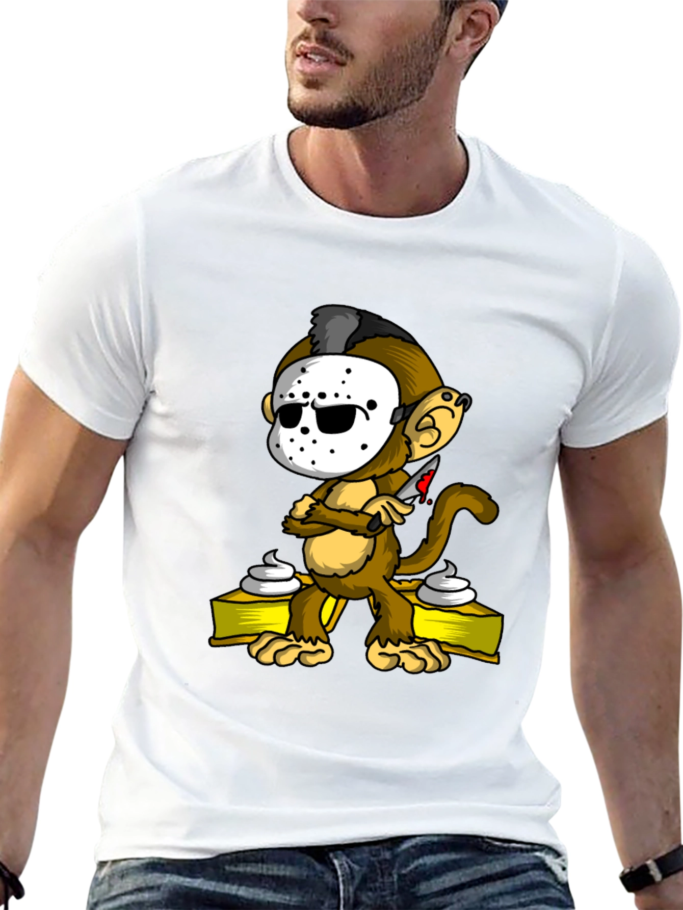 Monkey Jason Friday the 13th T-Shirt
