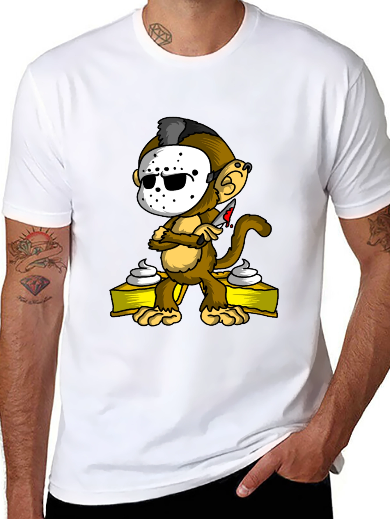 Monkey Jason Friday the 13th T-Shirt