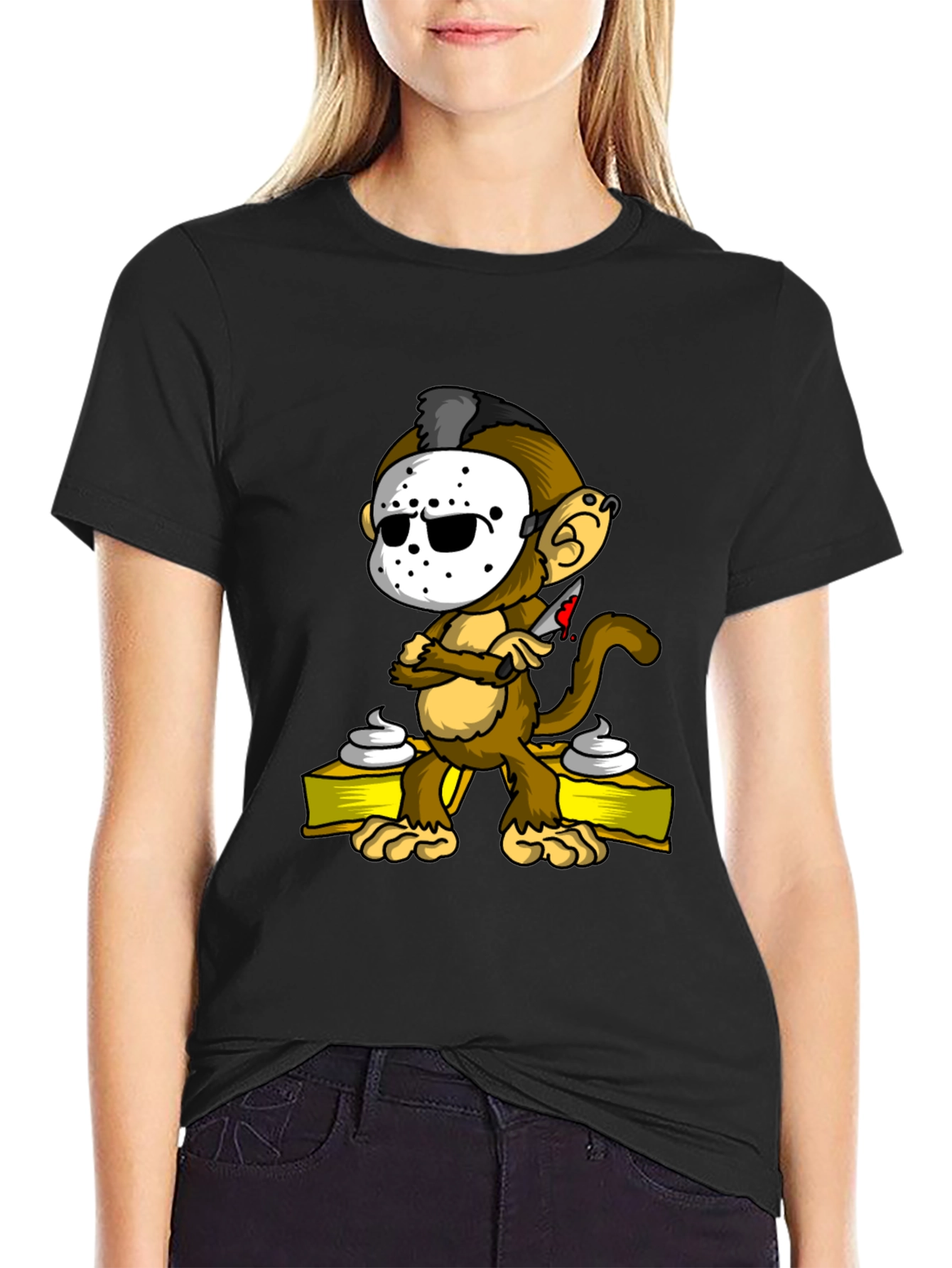 Monkey Jason Friday the 13th T-Shirt
