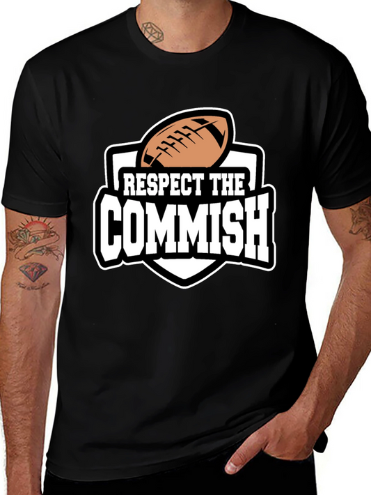 Respect The Commish Graphic T-Shirt