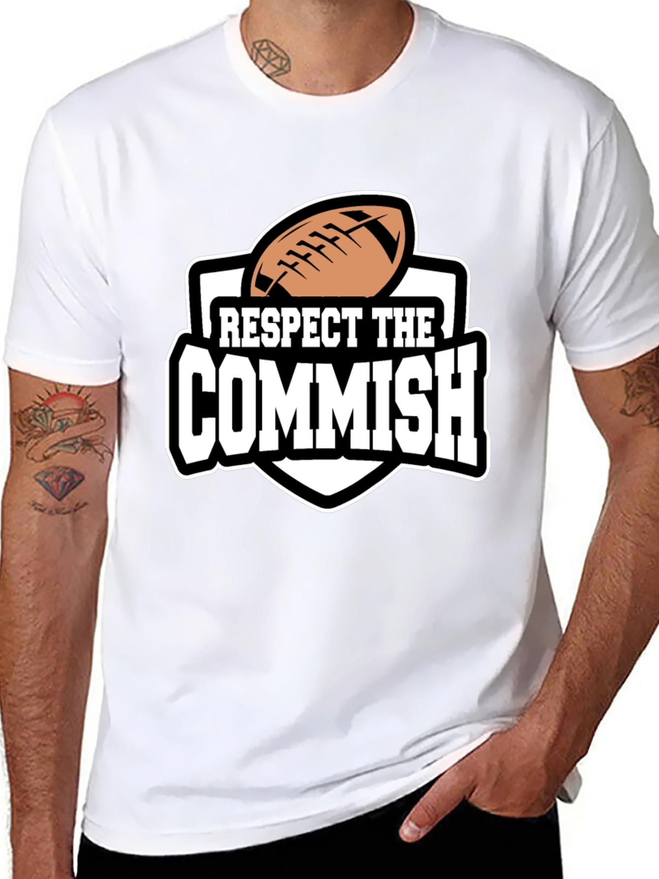 Respect The Commish Graphic T-Shirt
