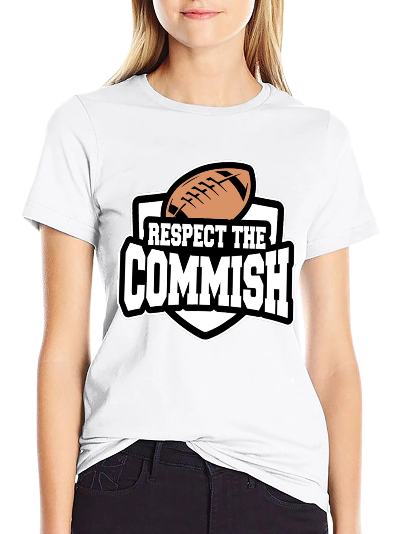Respect The Commish Graphic T-Shirt