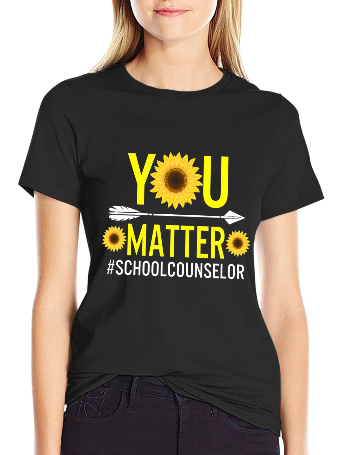 You Matter Sunflower T-Shirt | School Counselor Tee
