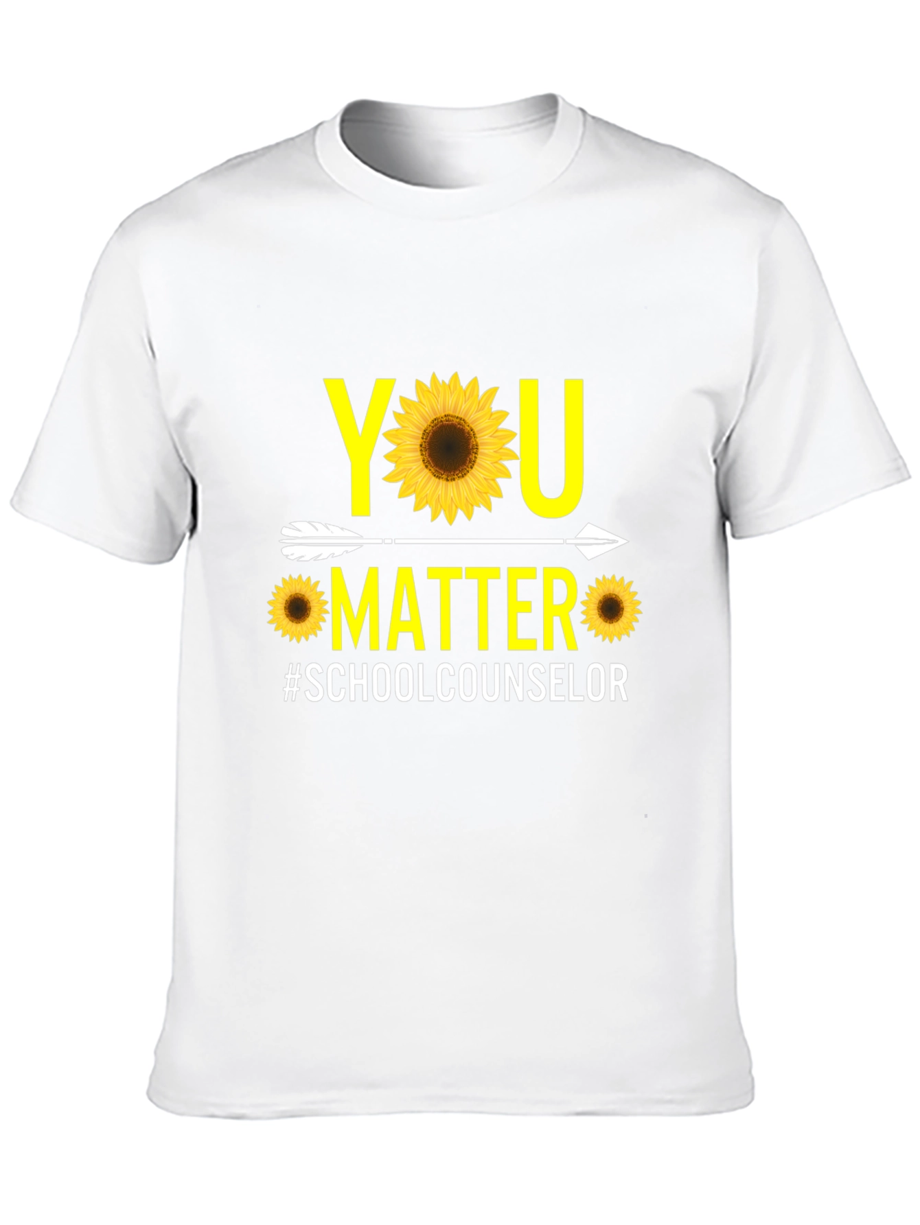 You Matter Sunflower T-Shirt | School Counselor Tee