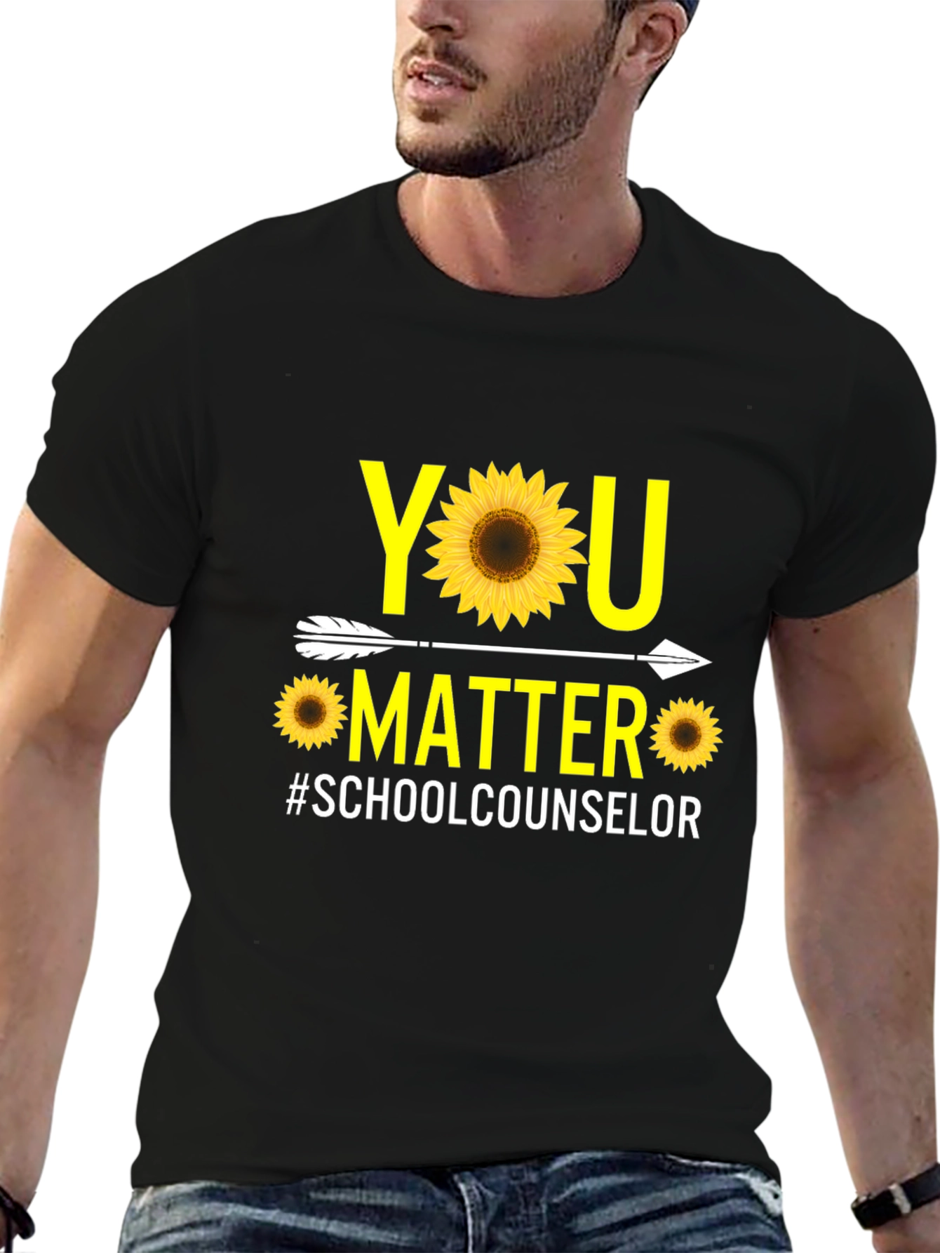 You Matter Sunflower T-Shirt | School Counselor Tee