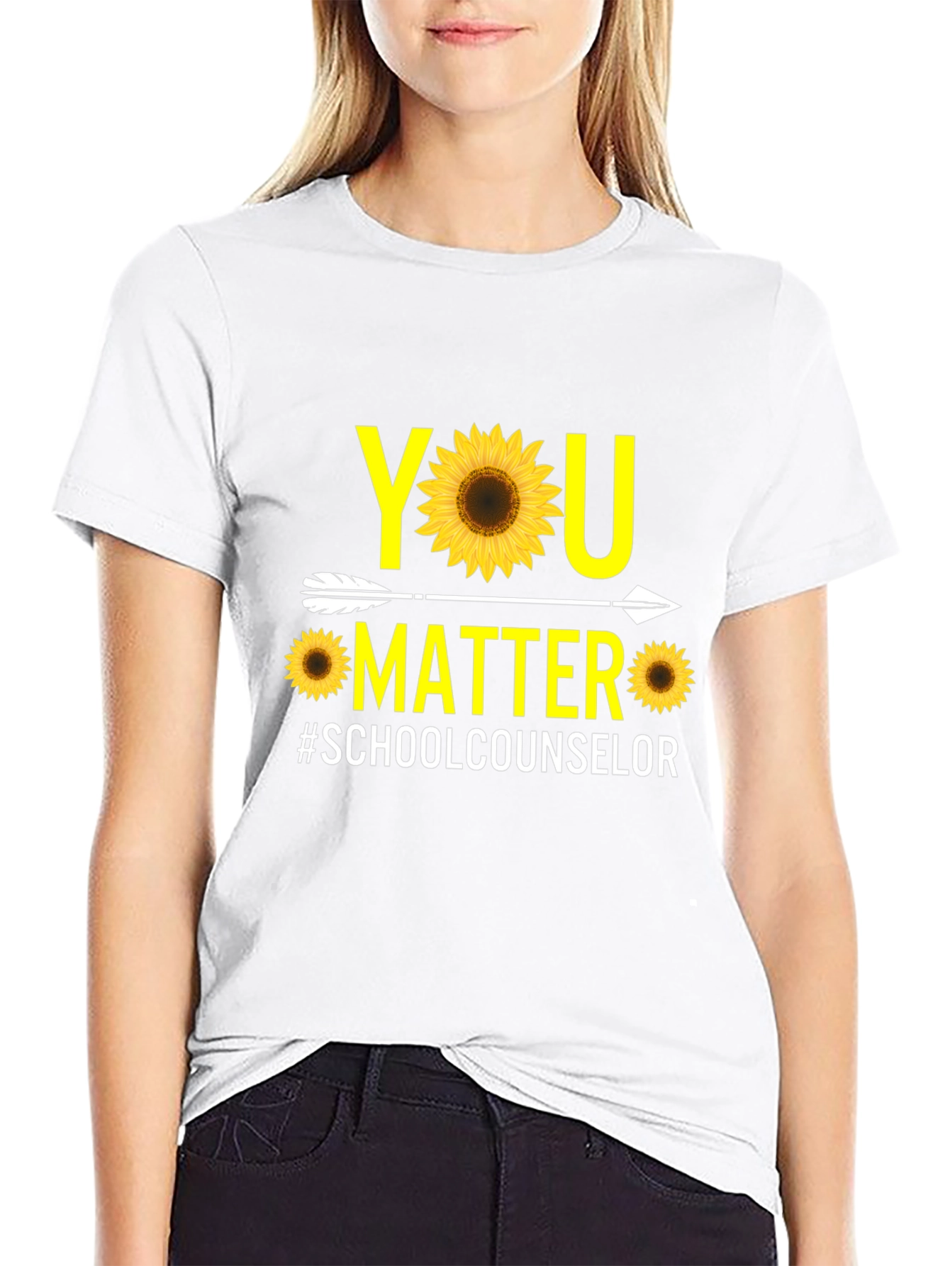You Matter Sunflower T-Shirt | School Counselor Tee