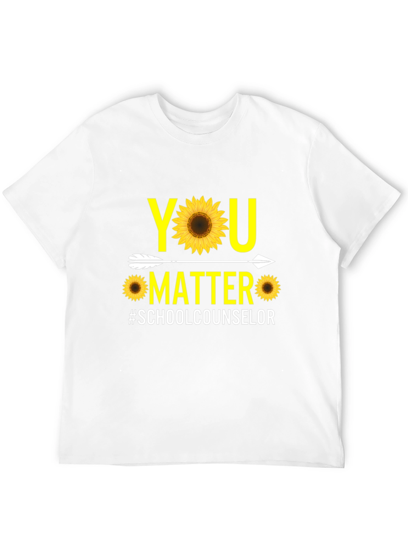 You Matter Sunflower T-Shirt | School Counselor Tee