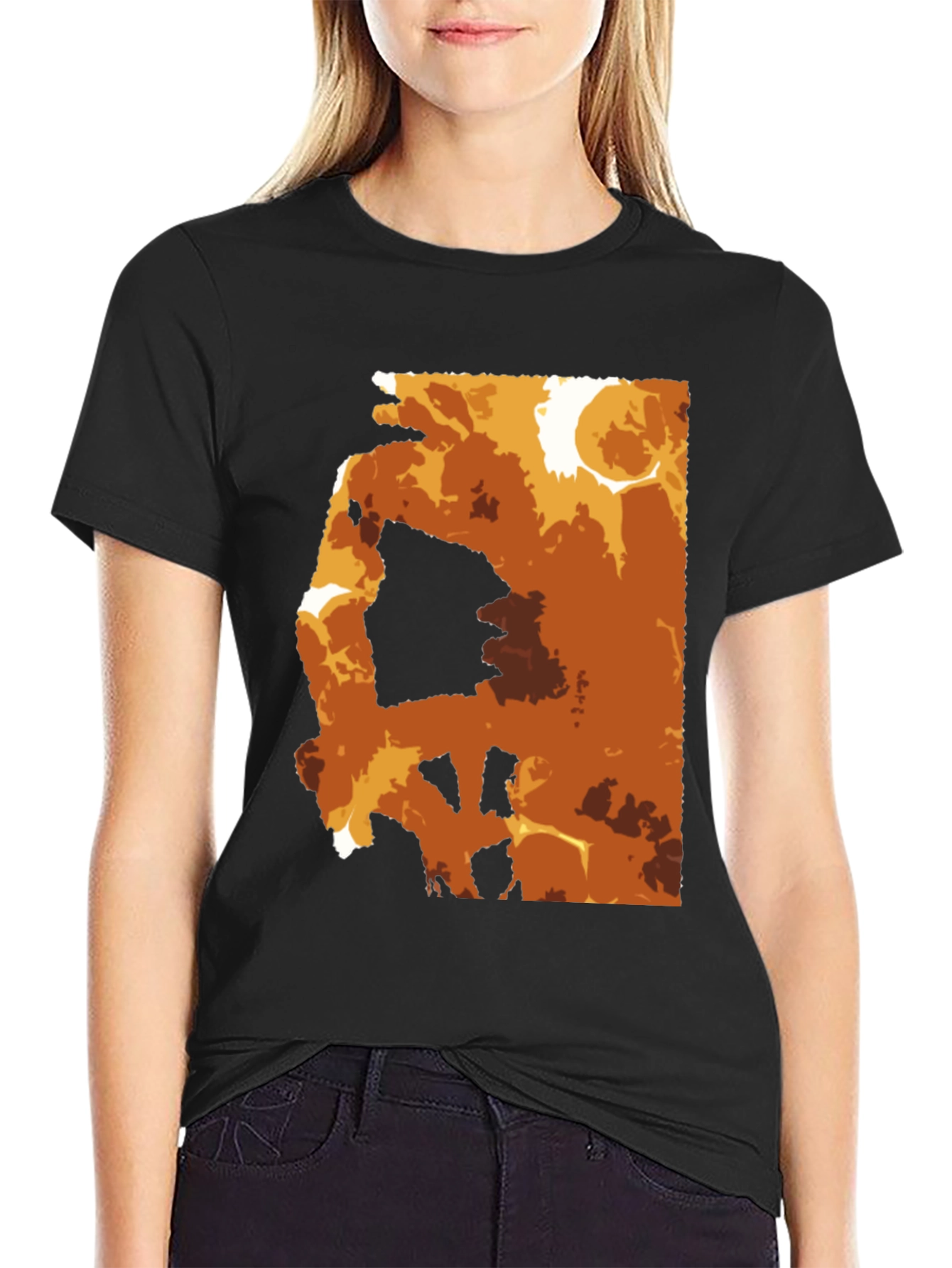 Abstract Graphic Tee - Stylish Casual Comfort