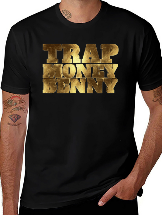 Trap Money Benny Graphic T-Shirt - Black