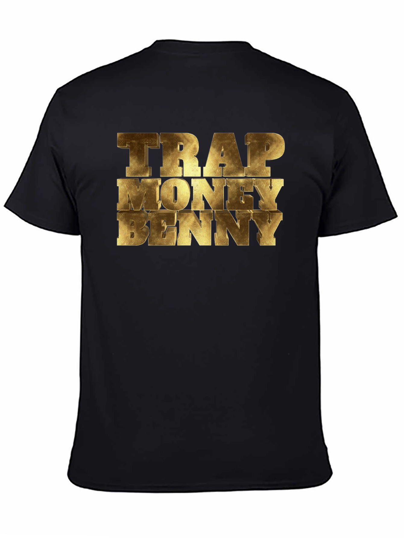 Trap Money Benny Graphic T-Shirt - Black