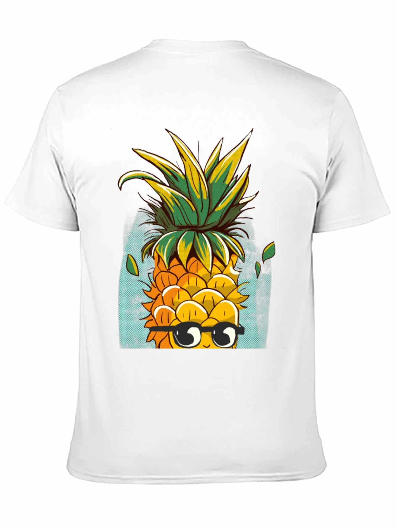 Cool Pineapple Graphic Tee - Quirky Black T-Shirt