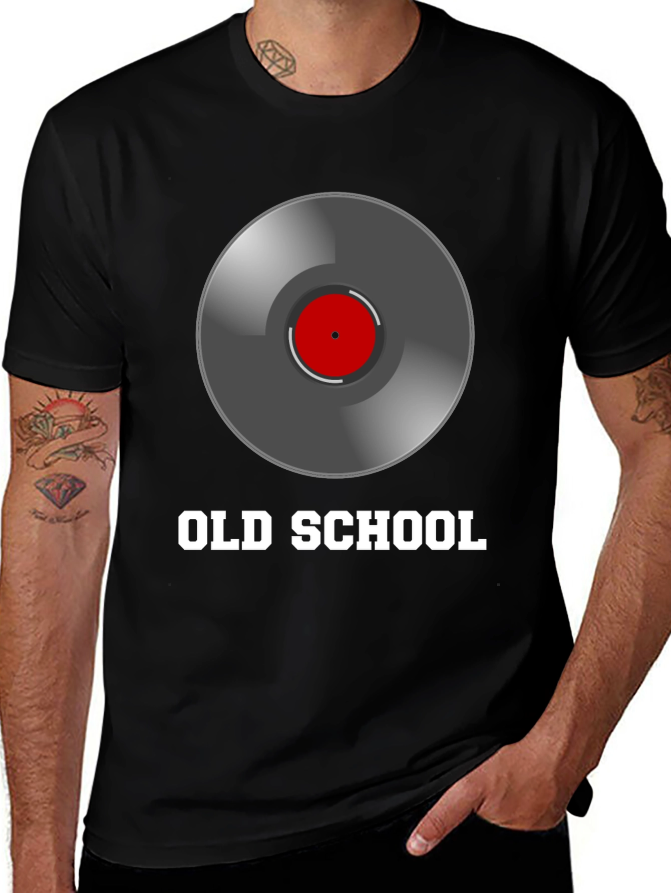 Old School Record T-Shirt