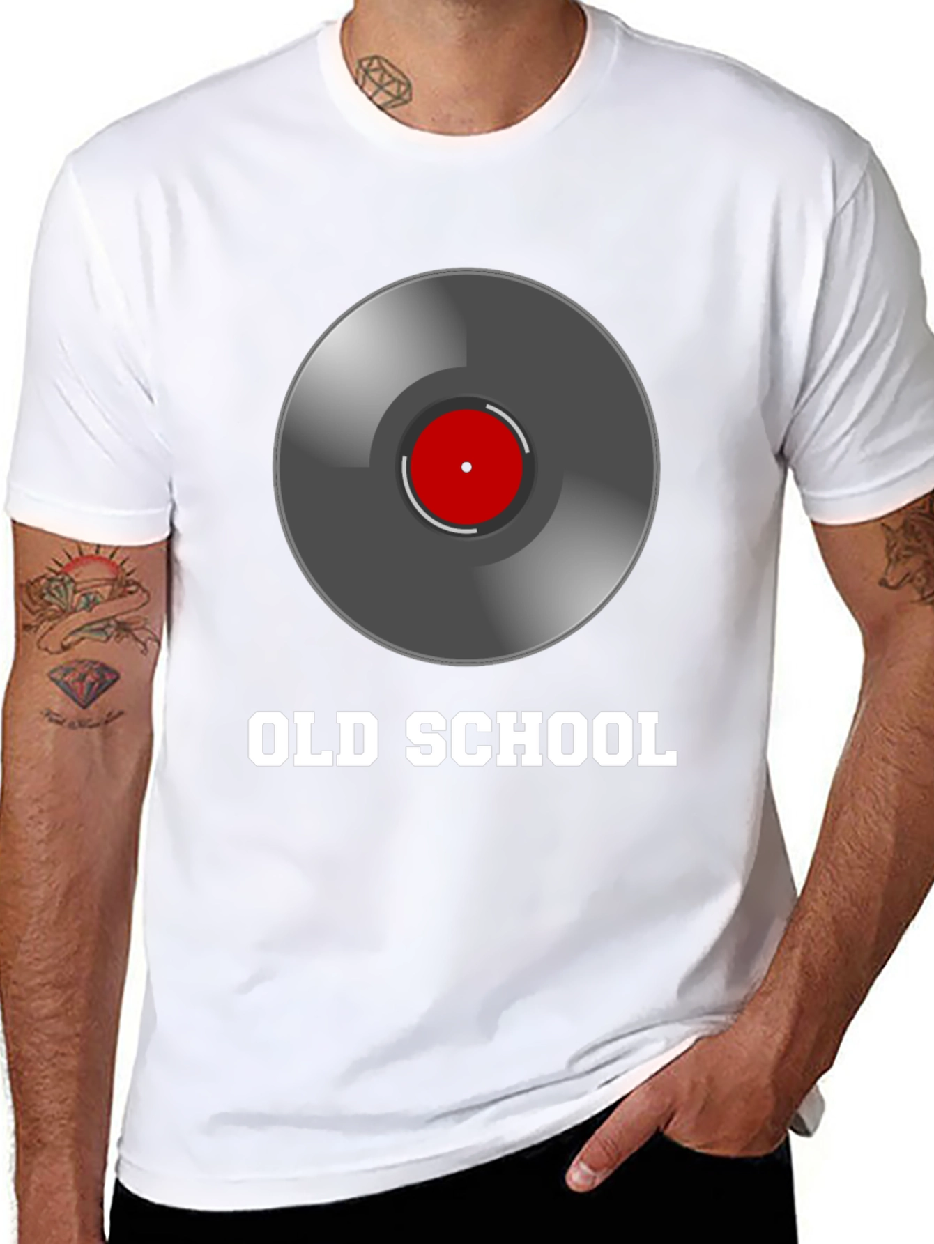 Old School Record T-Shirt