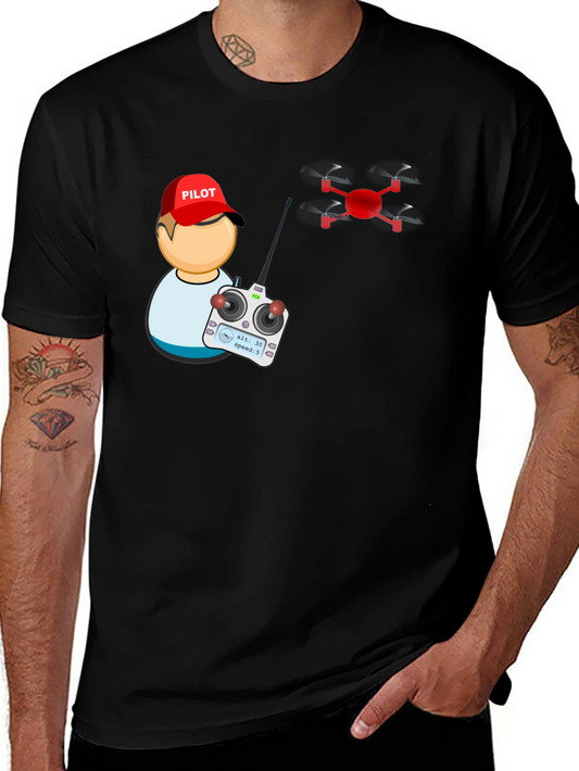 Drone Pilot T-Shirt - Fly High!