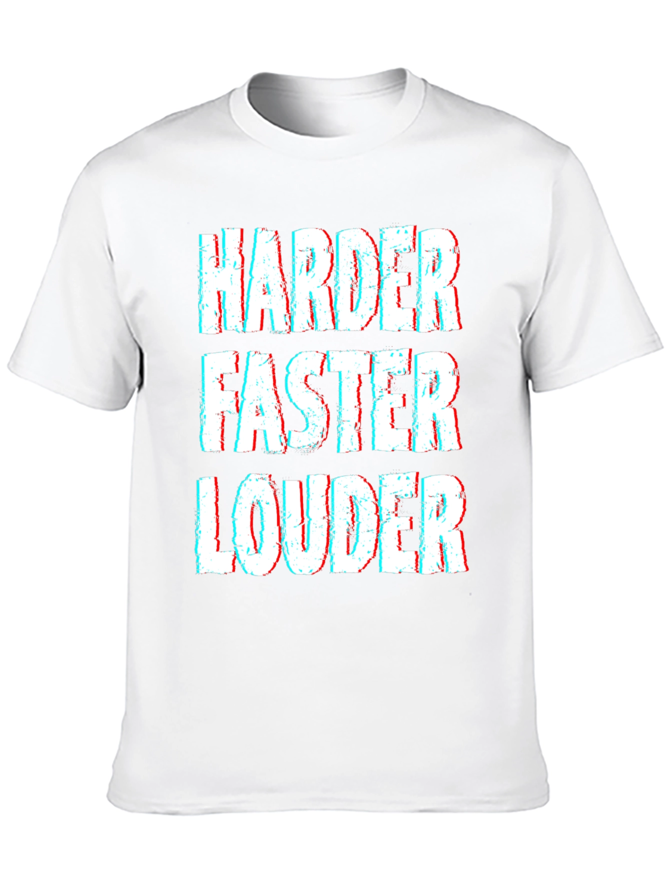 Harder Faster Louder Graphic Tee