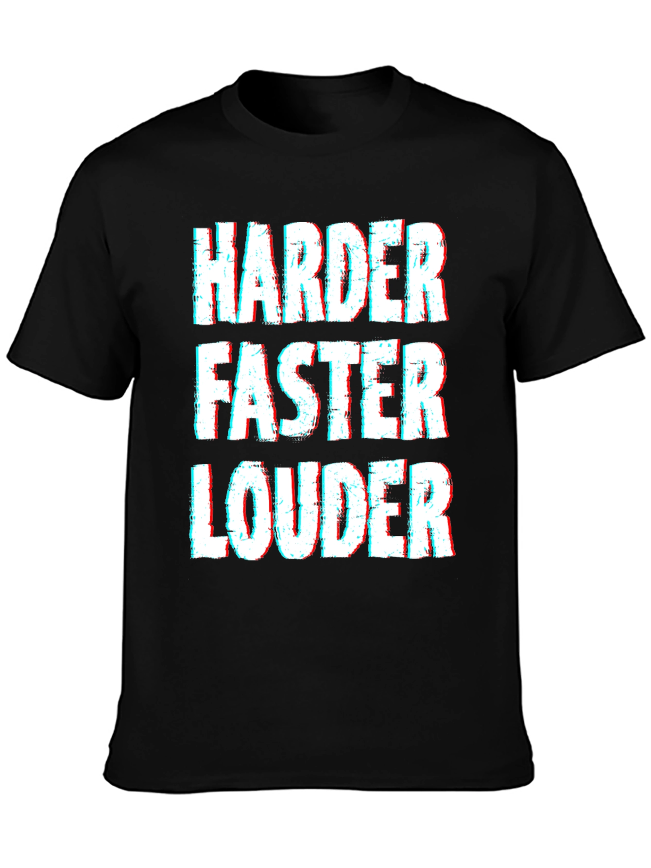 Harder Faster Louder Graphic Tee