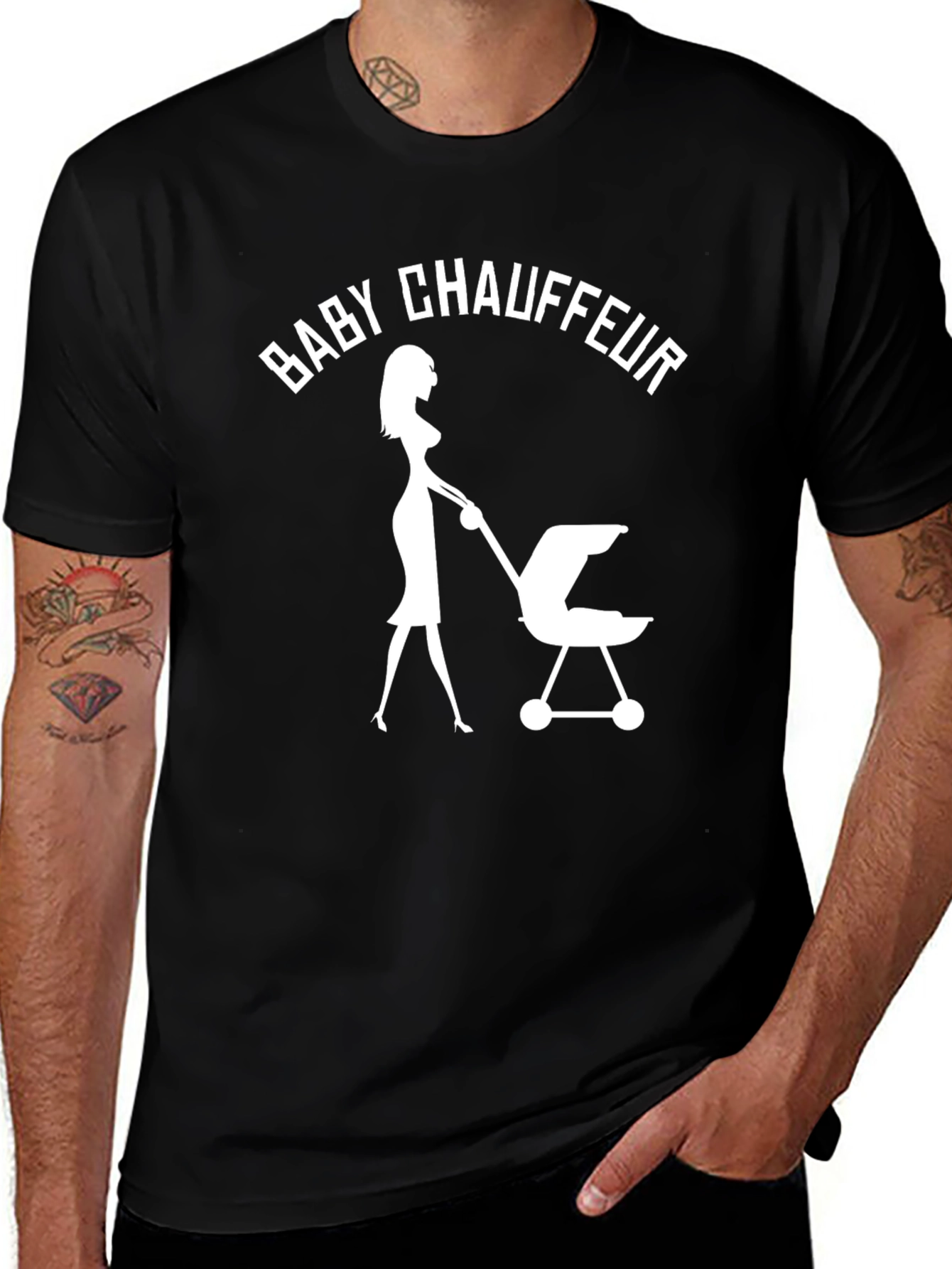 Baby Chauffeur Graphic T-Shirt -  Stylish & Comfortable