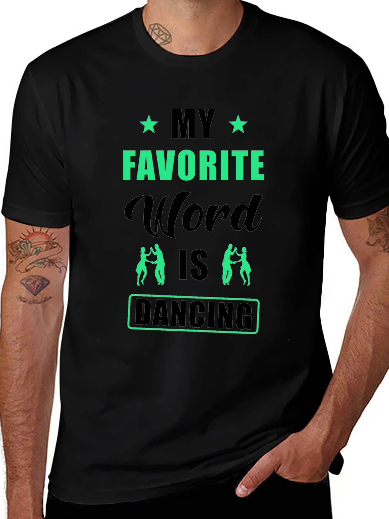 My Favorite Word is Dancing Graphic T-Shirt