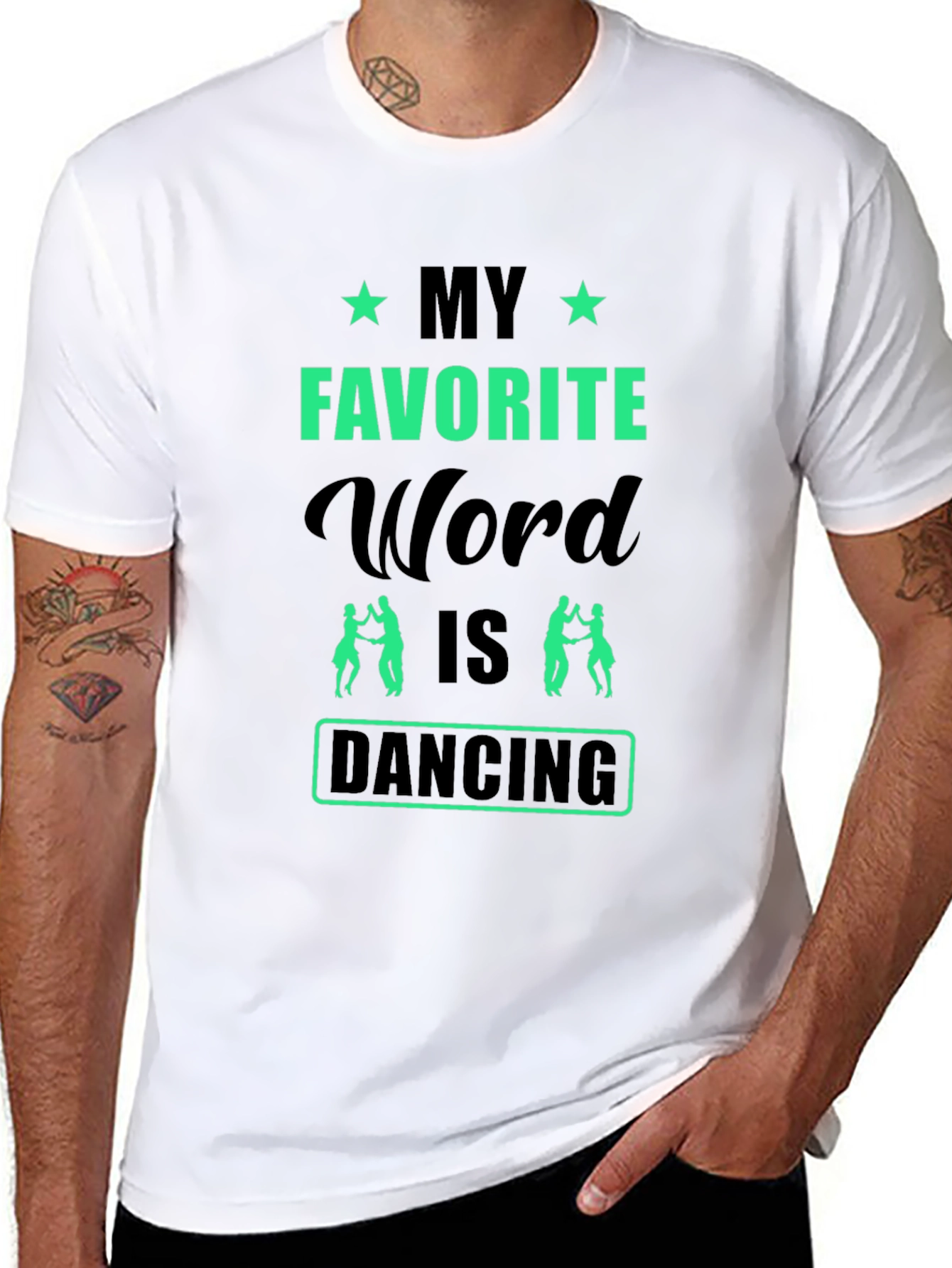 My Favorite Word is Dancing Graphic T-Shirt