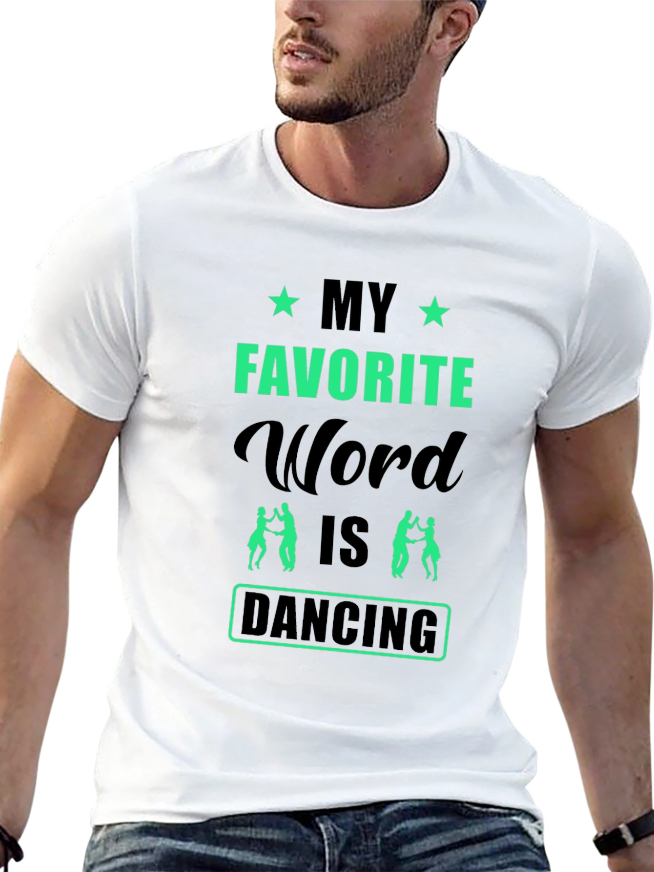 My Favorite Word is Dancing Graphic T-Shirt