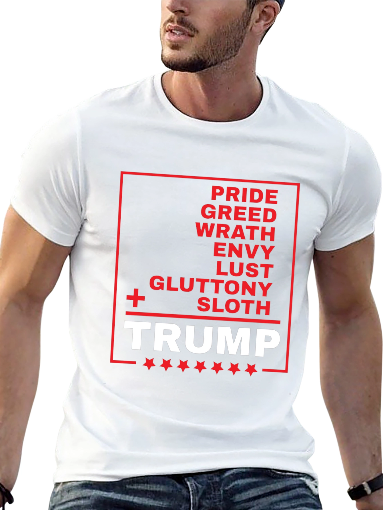 Trump Seven Deadly Sins Graphic Tee