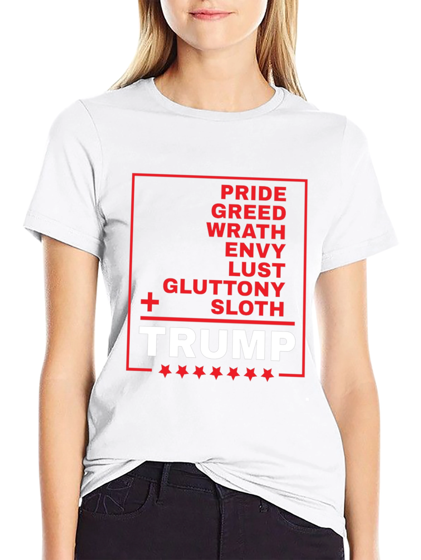 Trump Seven Deadly Sins Graphic Tee