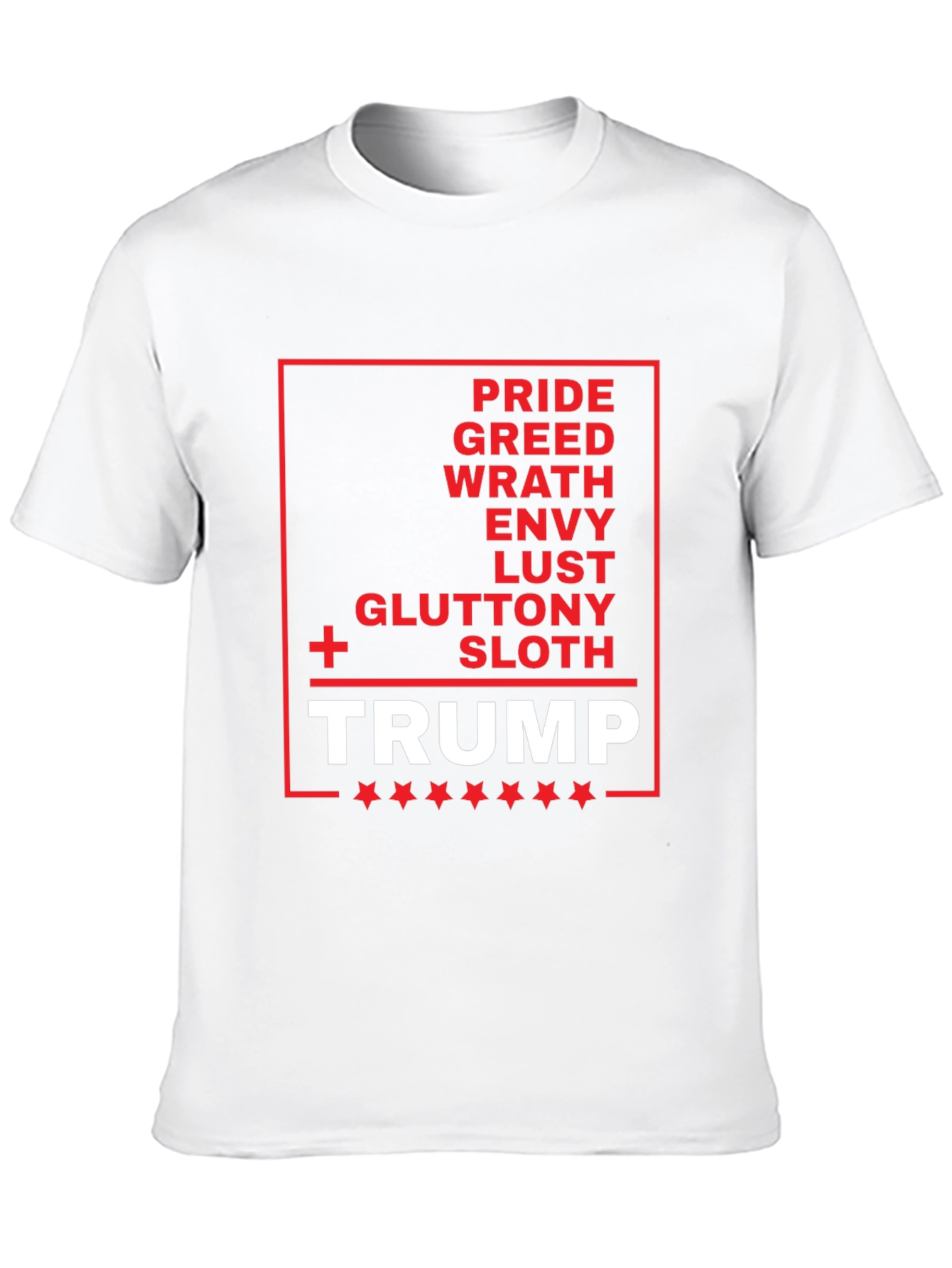 Trump Seven Deadly Sins Graphic Tee
