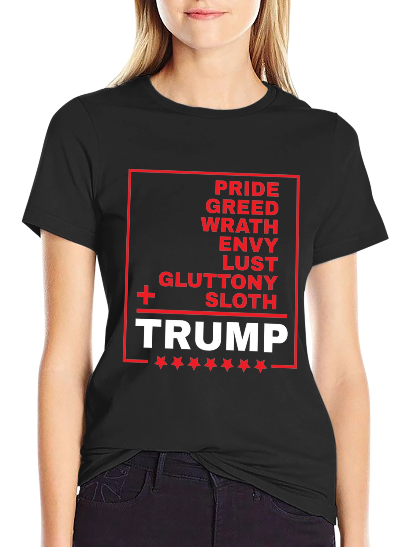Trump Seven Deadly Sins Graphic Tee