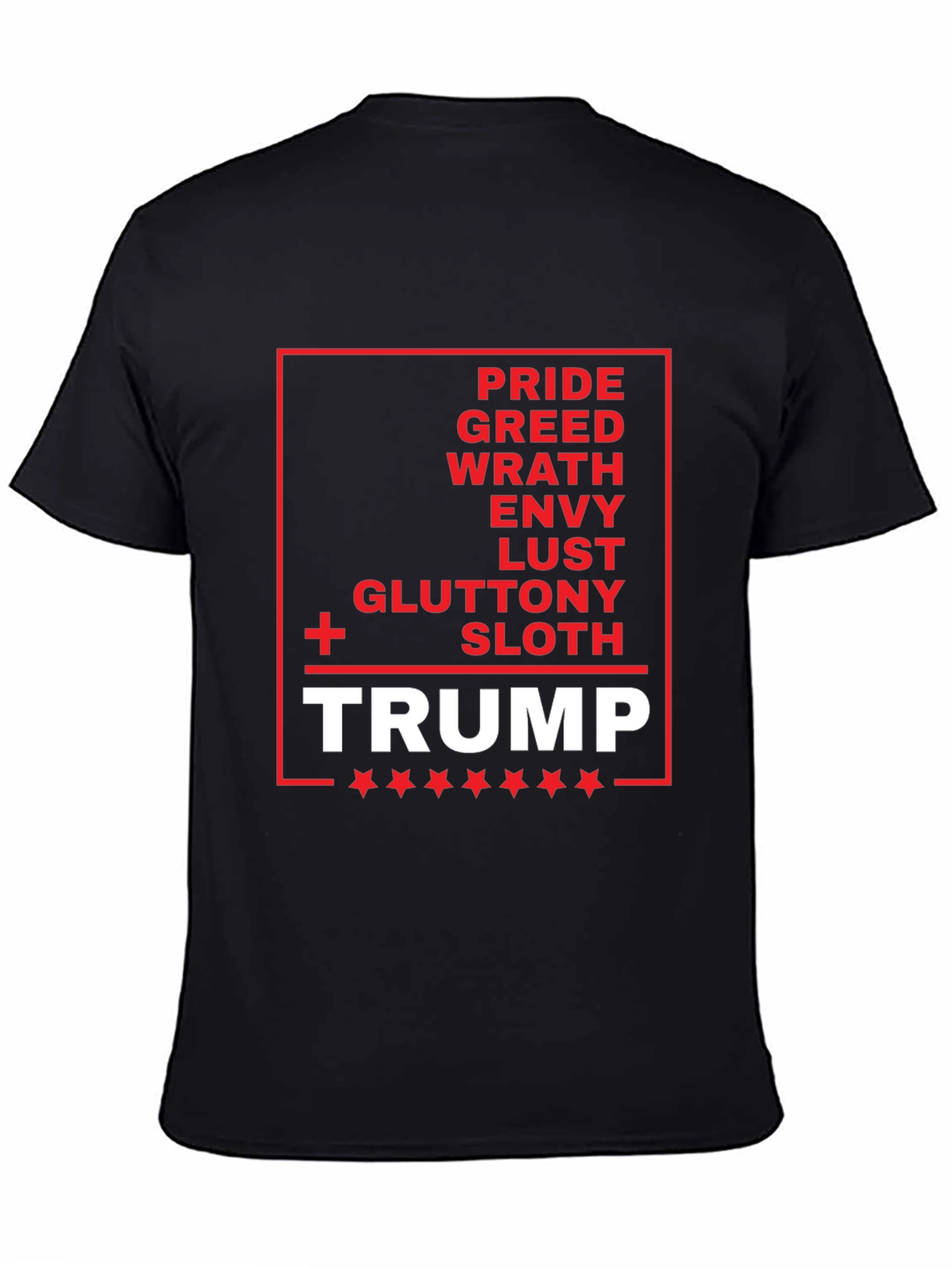 Trump Seven Deadly Sins Graphic Tee