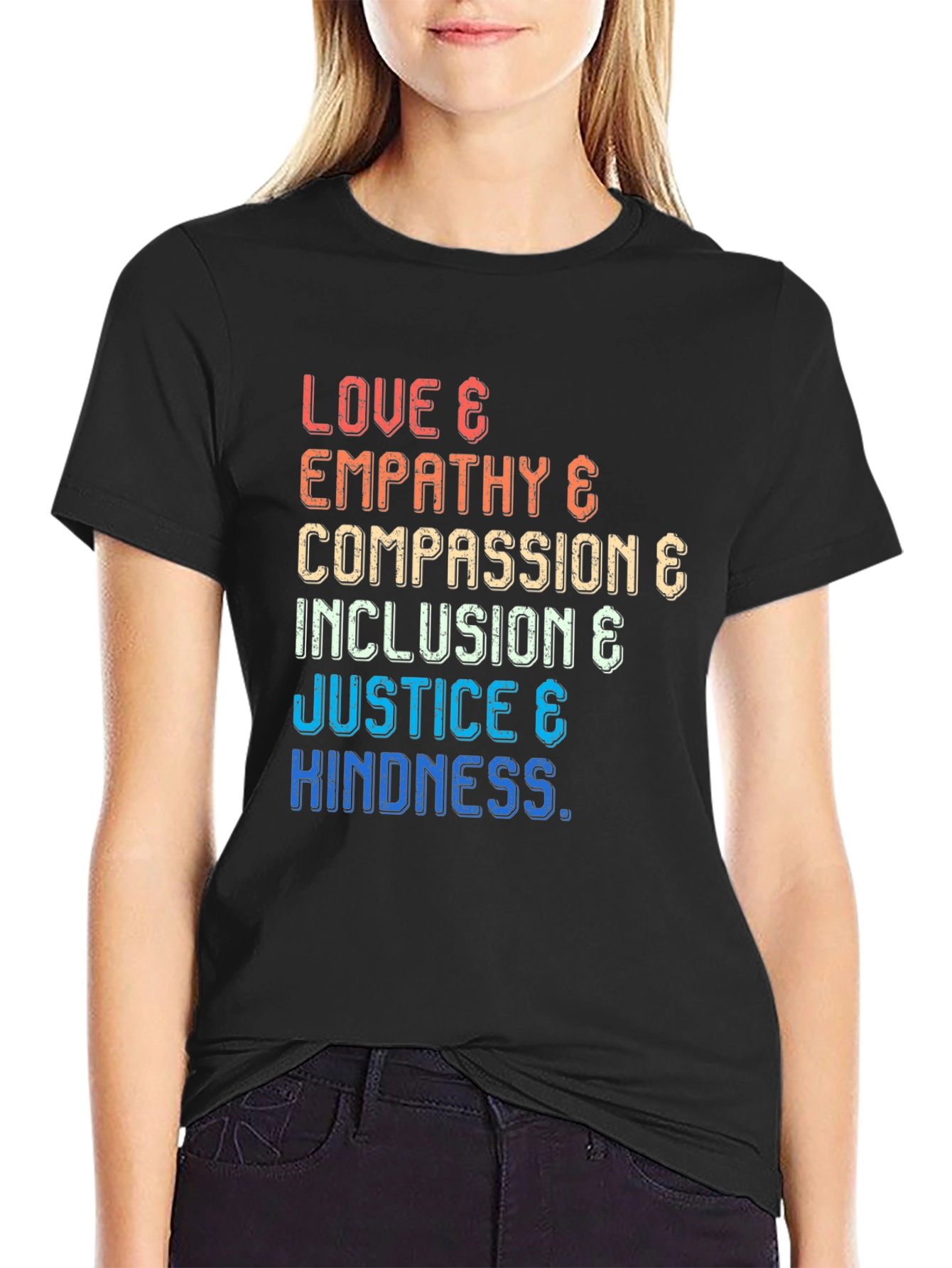 Love & Empathy Graphic T-Shirt