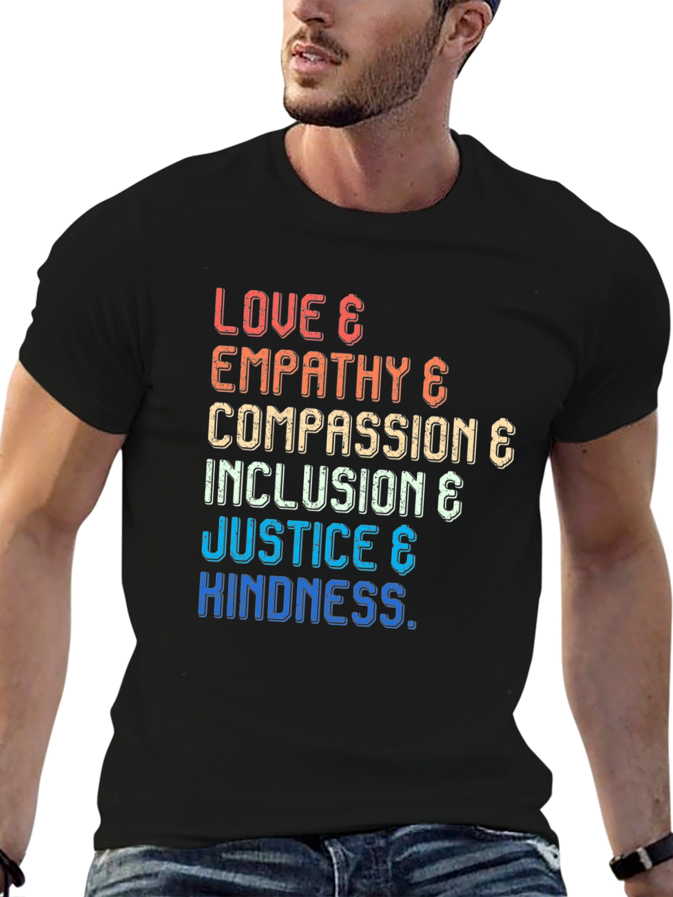 Love & Empathy Graphic T-Shirt