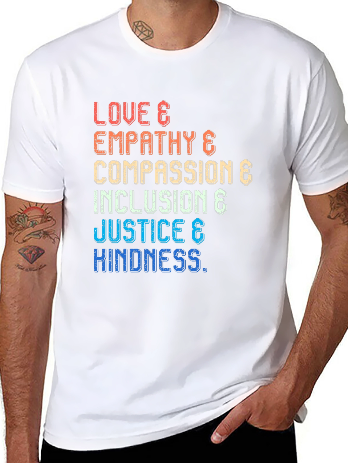 Love & Empathy Graphic T-Shirt