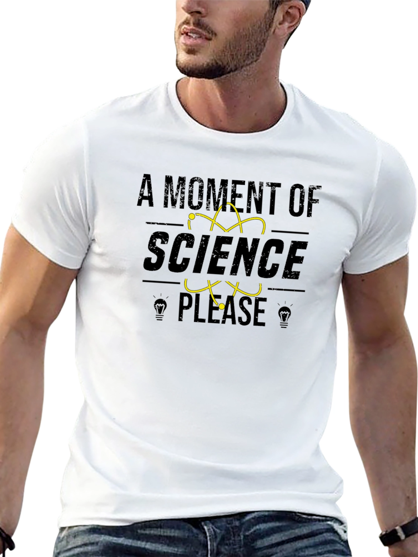 A Moment of Science Please T-Shirt