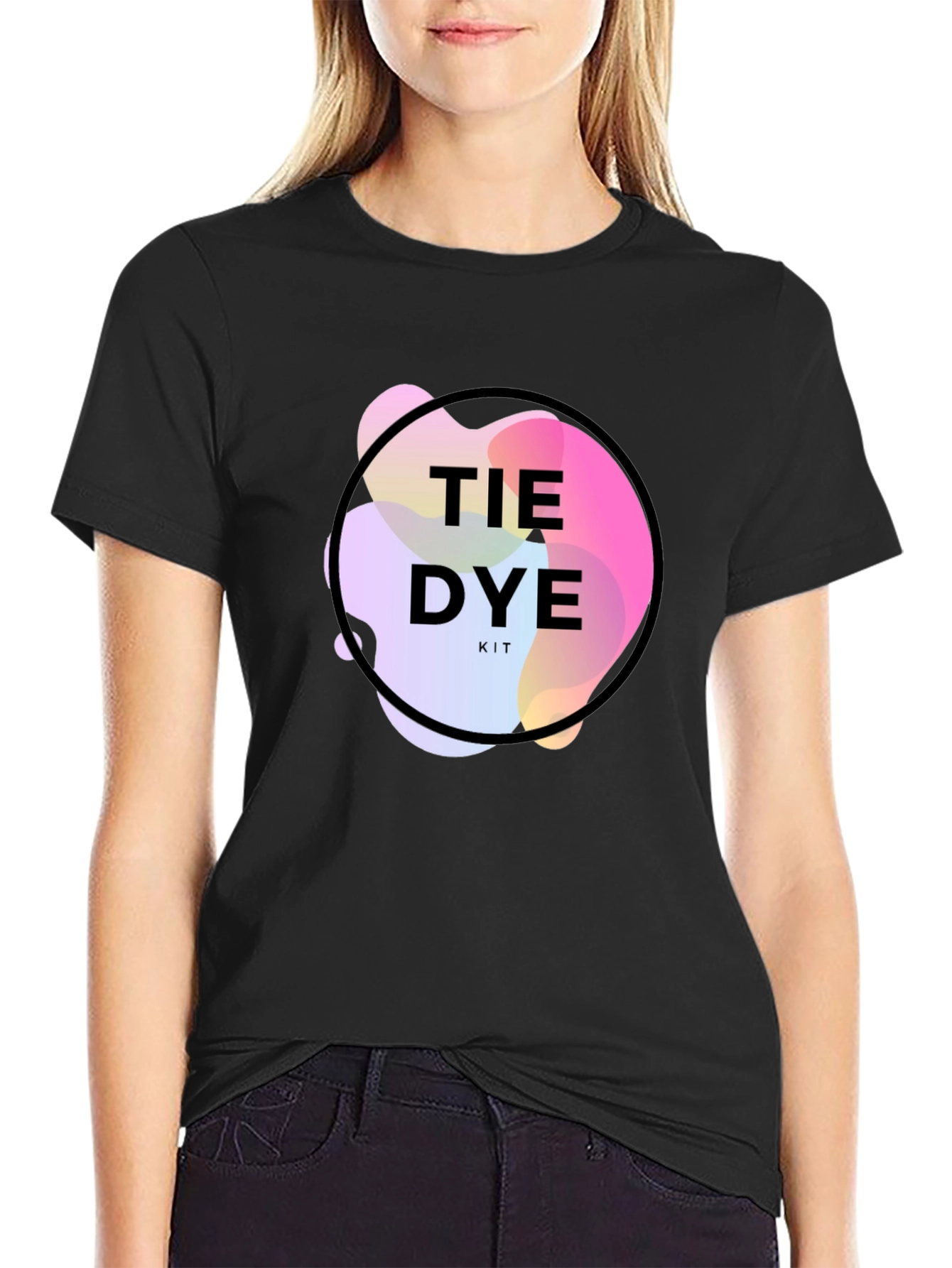 Tie Dye Kit Black T-Shirt