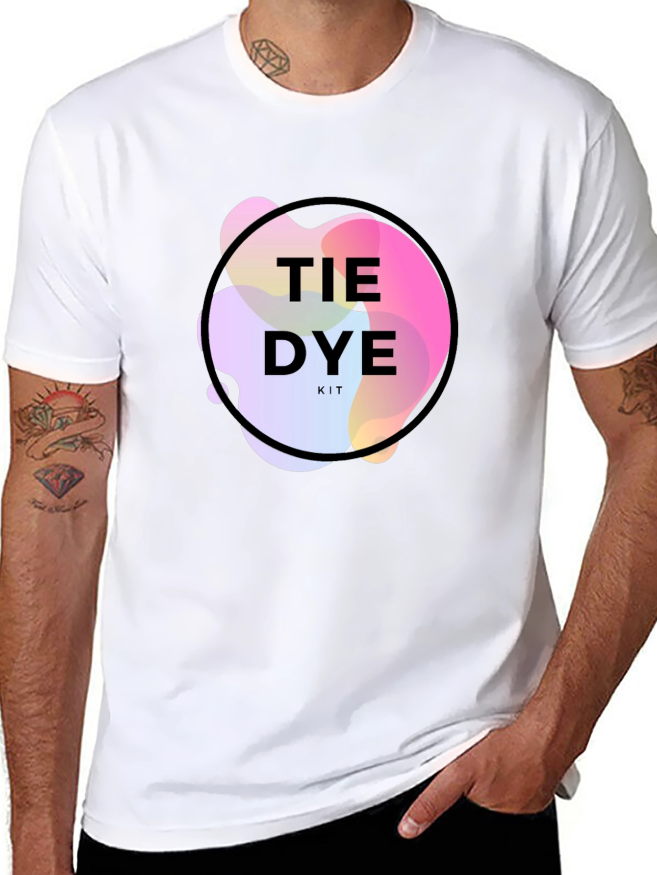 Tie Dye Kit Black T-Shirt