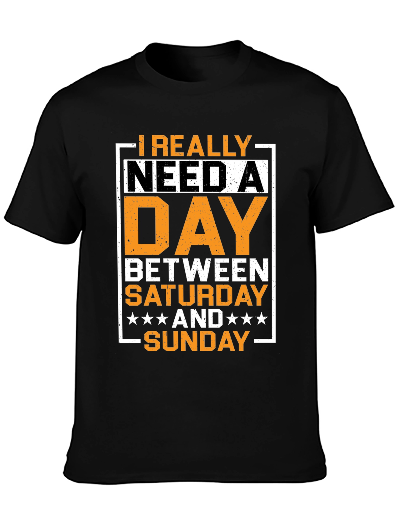Funny Day Between Saturday and Sunday Graphic T-Shirt
