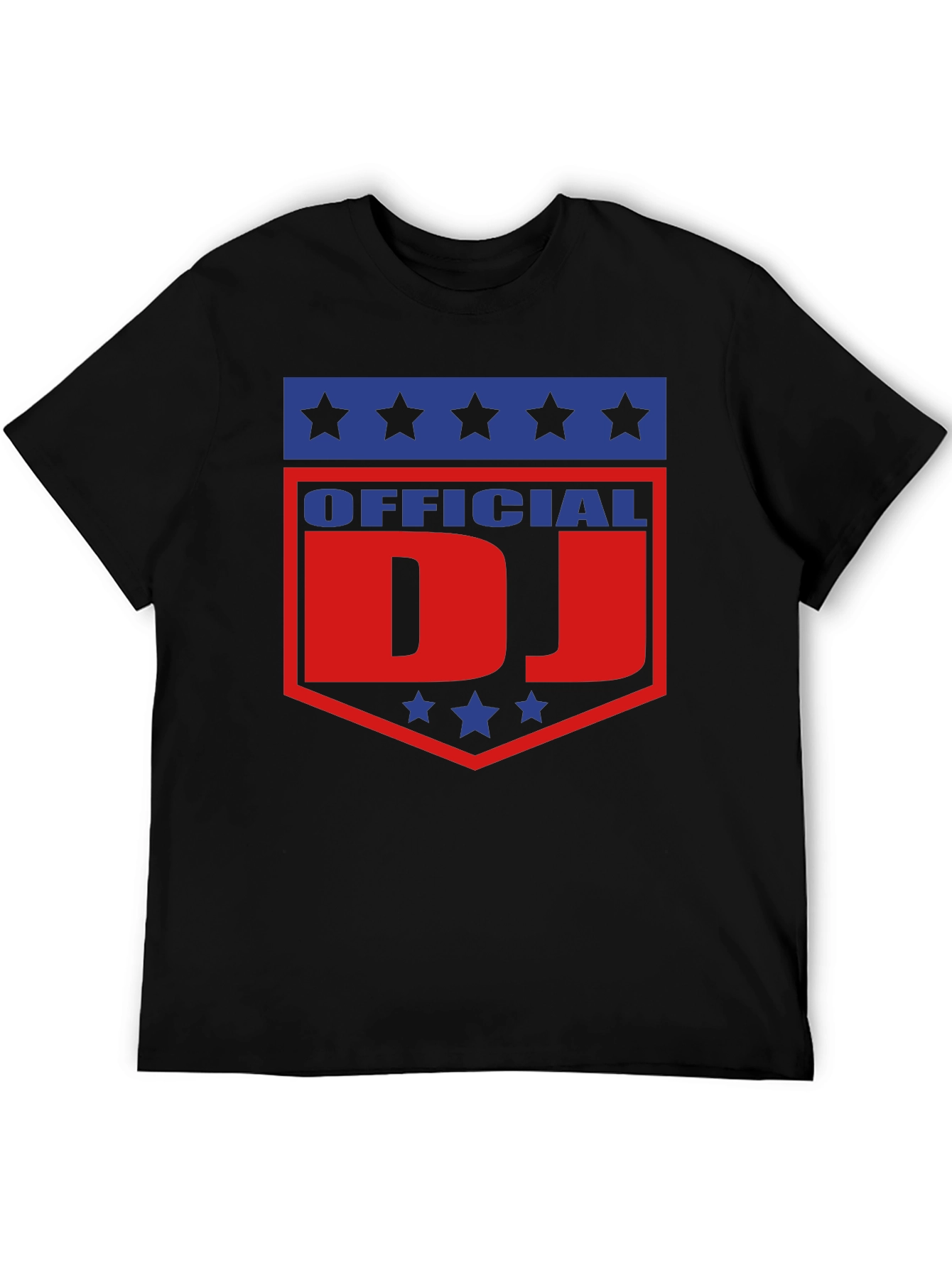 Official DJ T-Shirt - Patriotic Design