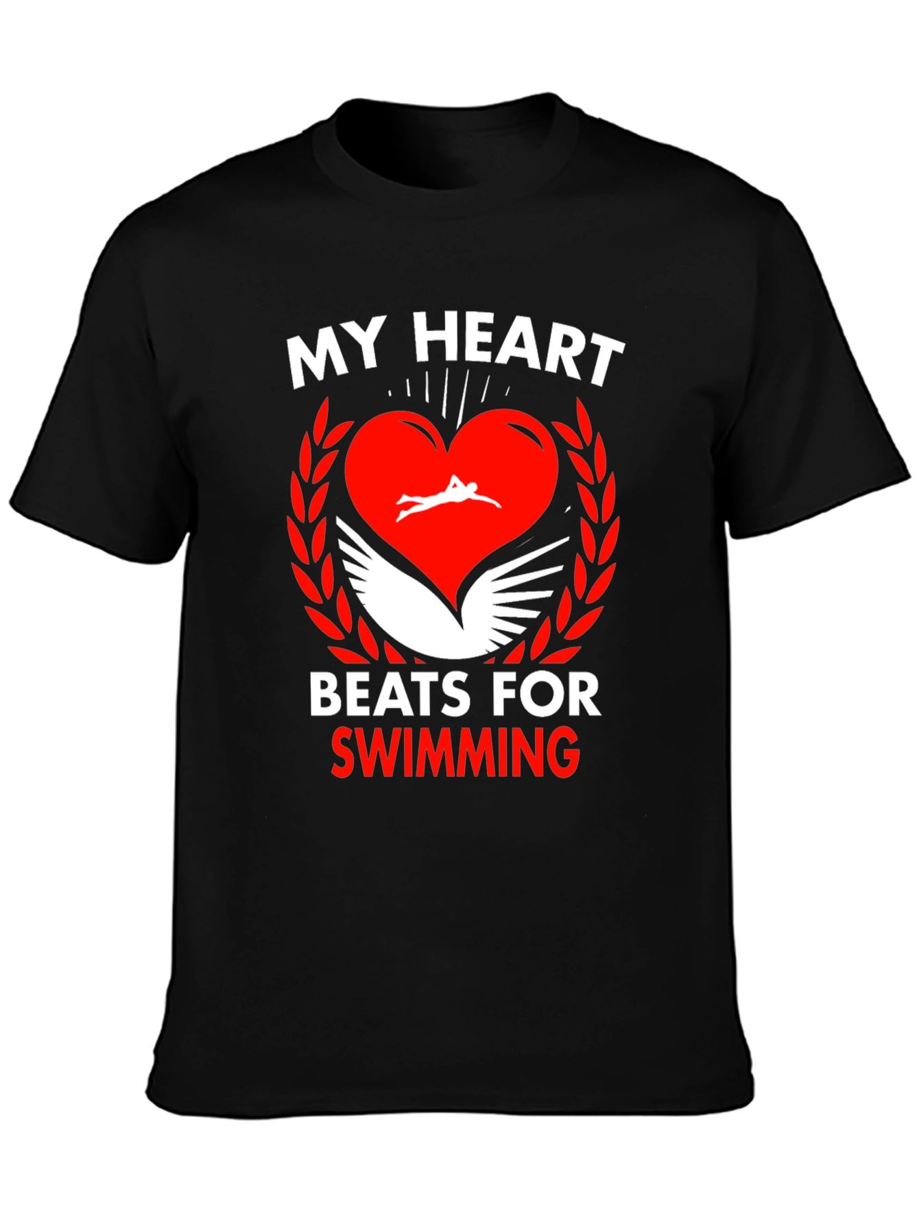 Swimming Heartbeat Tee