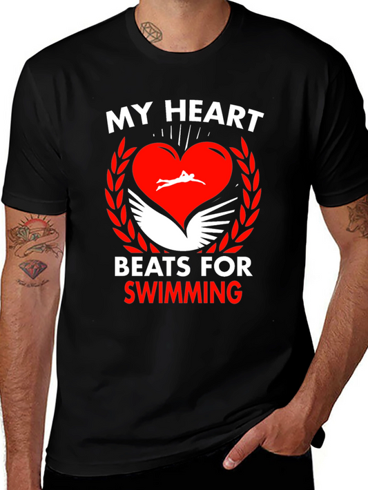 Swimming Heartbeat Tee