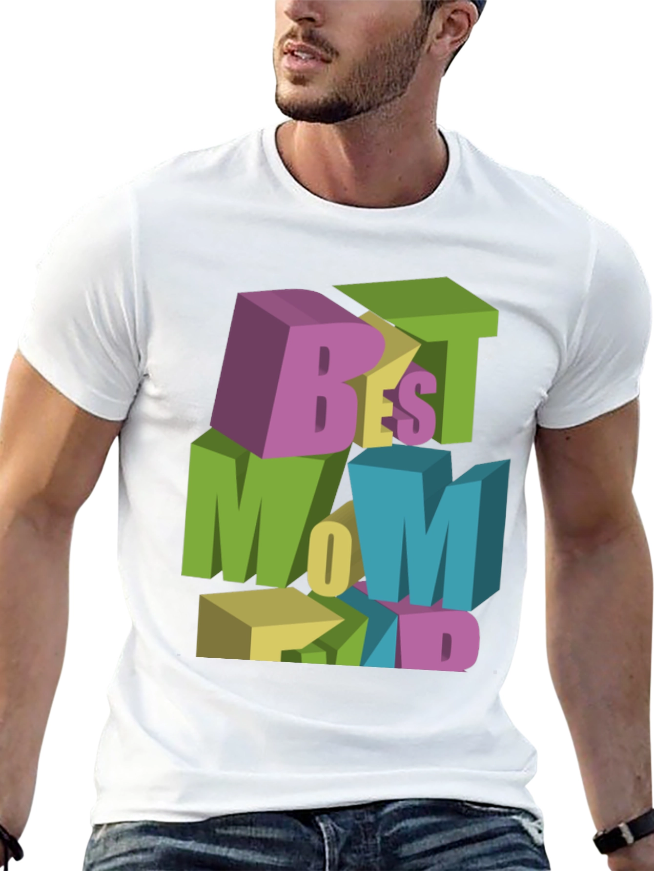 Best Mom Ever Graphic T-Shirt - Modern Style