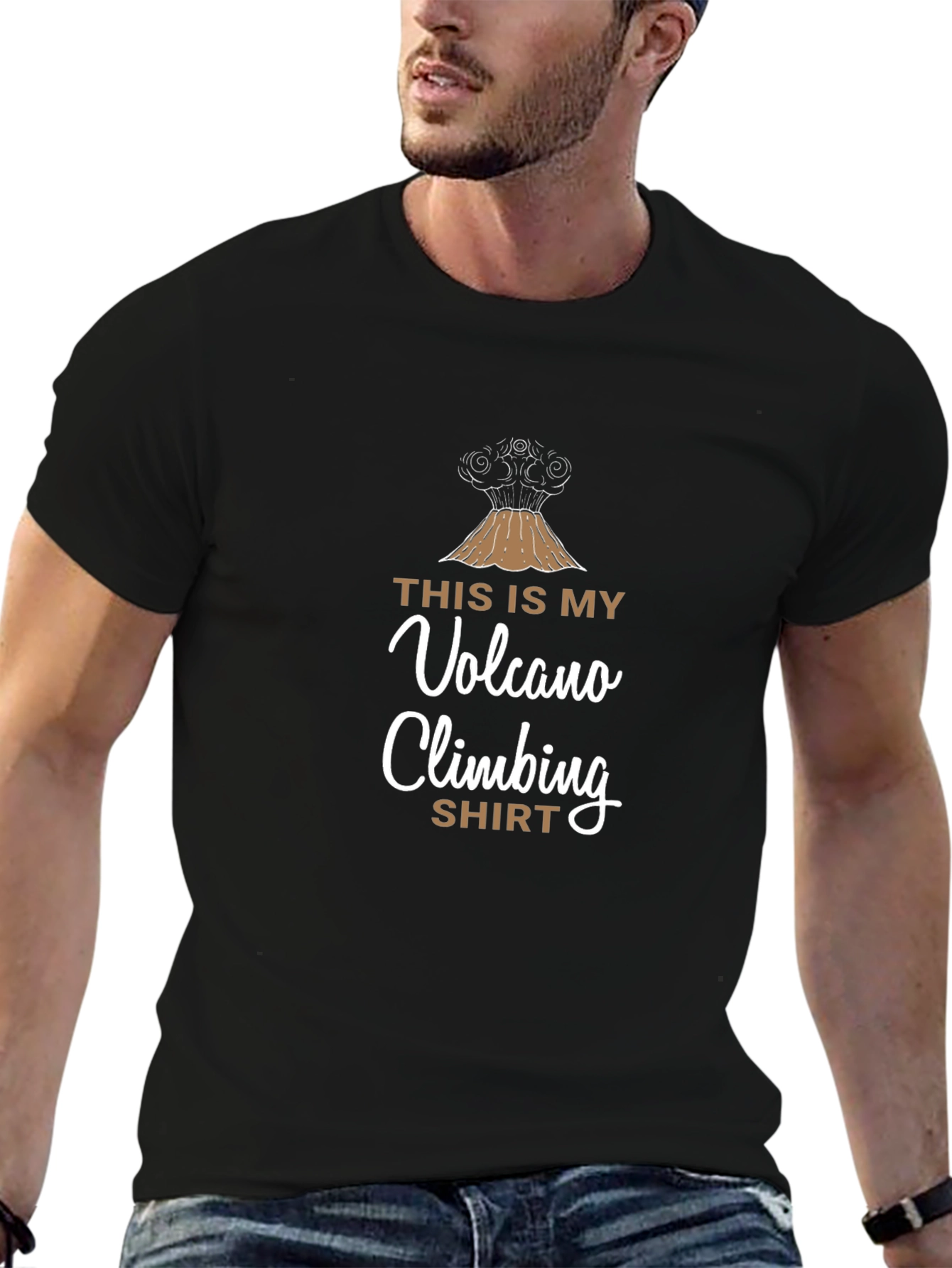 Volcano Climbing T-Shirt - Climber Apparel